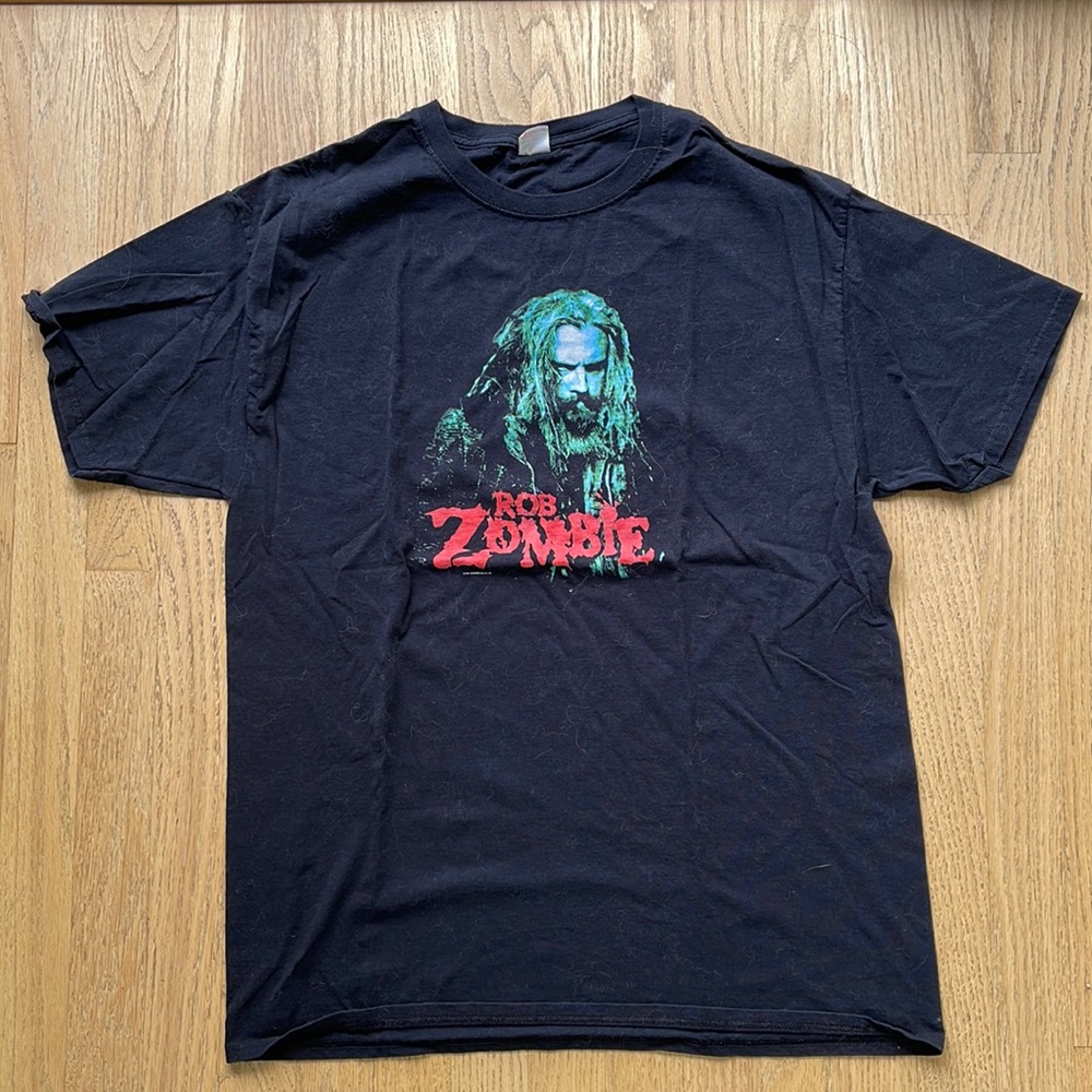 ♻️DONATED DEC. 2023♻️ 
Vintage Rob Zombie t-shirt size L